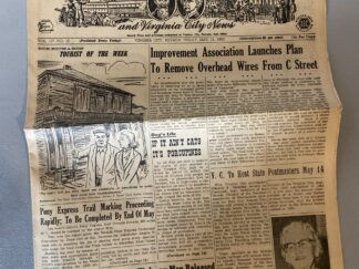 Territorial Enterprise Vol 107 No 19 May 13, 1960