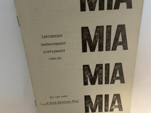 The MIA Leadership Improvement Program (1969)