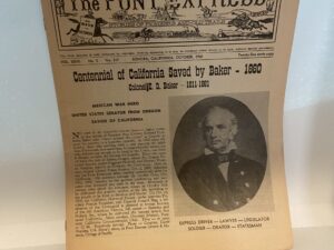 The Pony Express: Vol. XXVII, No. 5, No. 317, Sonora, California, October, 1960 (Newsletter)