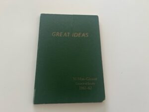 1962 — Great Ideas – M Man-Gleaner Course of Study 1961-62