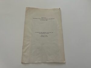 1963-Reprting from Proccedings of Utah Academy of Sciences, Arts, and Letters Vol. 40,Part I, 1963-Evidence for Recent Rupture of Continental Crust -Melvin A. Cook