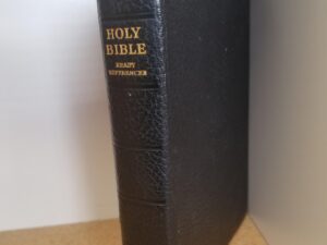 1953 — Holy Bible with Ready References — Black Pebbled Leather Binding — Teachers’ Edition — Code: 47 A 53