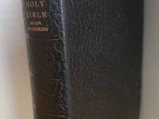 1968 --- Holy Bible with Ready References --- Missionary Edition --- Black Bendable Leather --- Code: 25 D 68