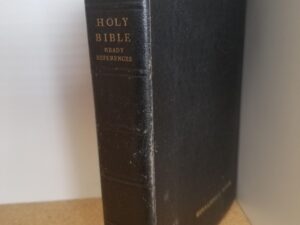 1973 — Holy Bible with Ready References — Missionary Edition — Black Bendable Binding — Code: 50 K 73