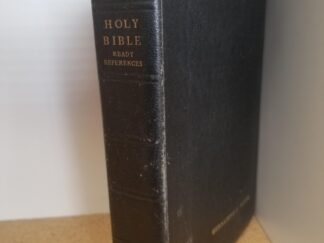 1973 --- Holy Bible with Ready References --- Missionary Edition --- Black Bendable Binding --- Code: 50 K 73