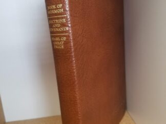1981 --- Triple Combination --- Brown Bendable Leather --- Clean Text