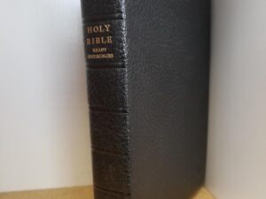 Holy Bible — Missionary Edition — With Ready References — Black Bendable Binding — Very Nice