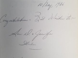 1975 -- Book Signed by President Ezra Taft Benson --- Gift Inscription From Mark Benson (Pres. Benson's Son) --- God, Family, Country - Our Three Greatest Loyalties