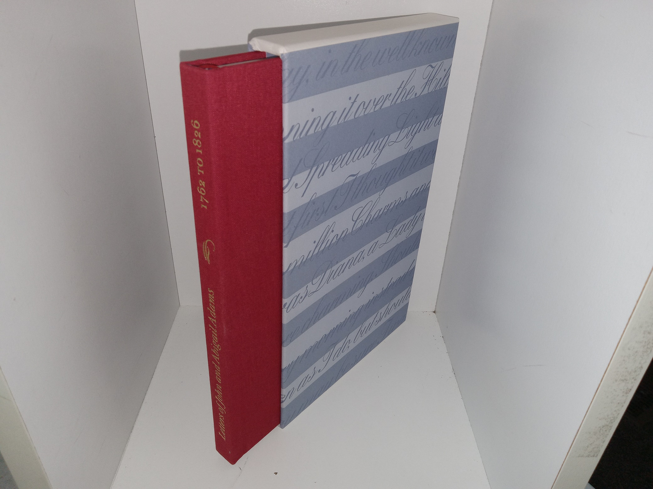 Letters of John and Abigail Adams, 1762 to 1826 (In Slip Box) (Limited Edition) (2001) ~ by William J. Bennett