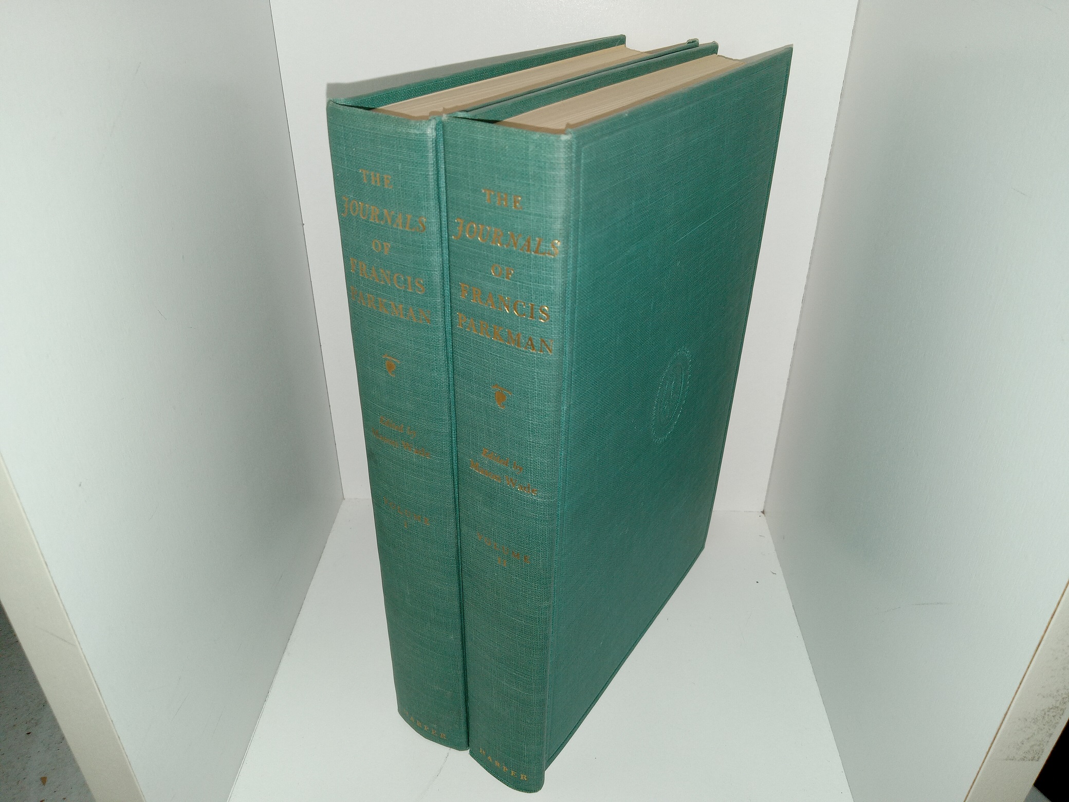 The Journals of Francis Parkman 2 Vol. Set (1947) ~ Edited by Mason Wade
