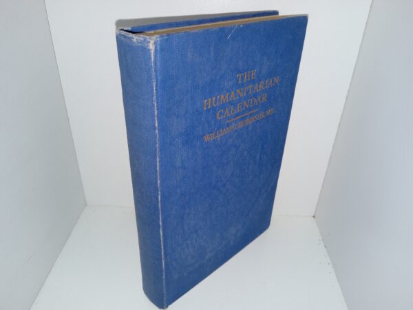 The Humanitarian Calendar (1st Edition) (1929) ~ by William J. Robinson, M.D.