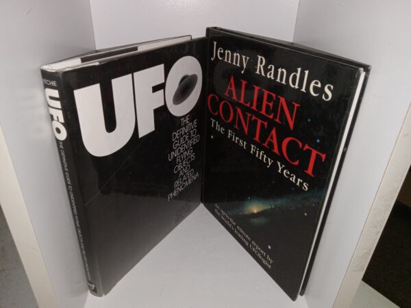 2 Books about Aliens and U.F.O.s: UFO: The Definitive Guide to Unidentified Flying Objects and Related Phenomena / Alien Contact: The First Fifty Years (See Details)