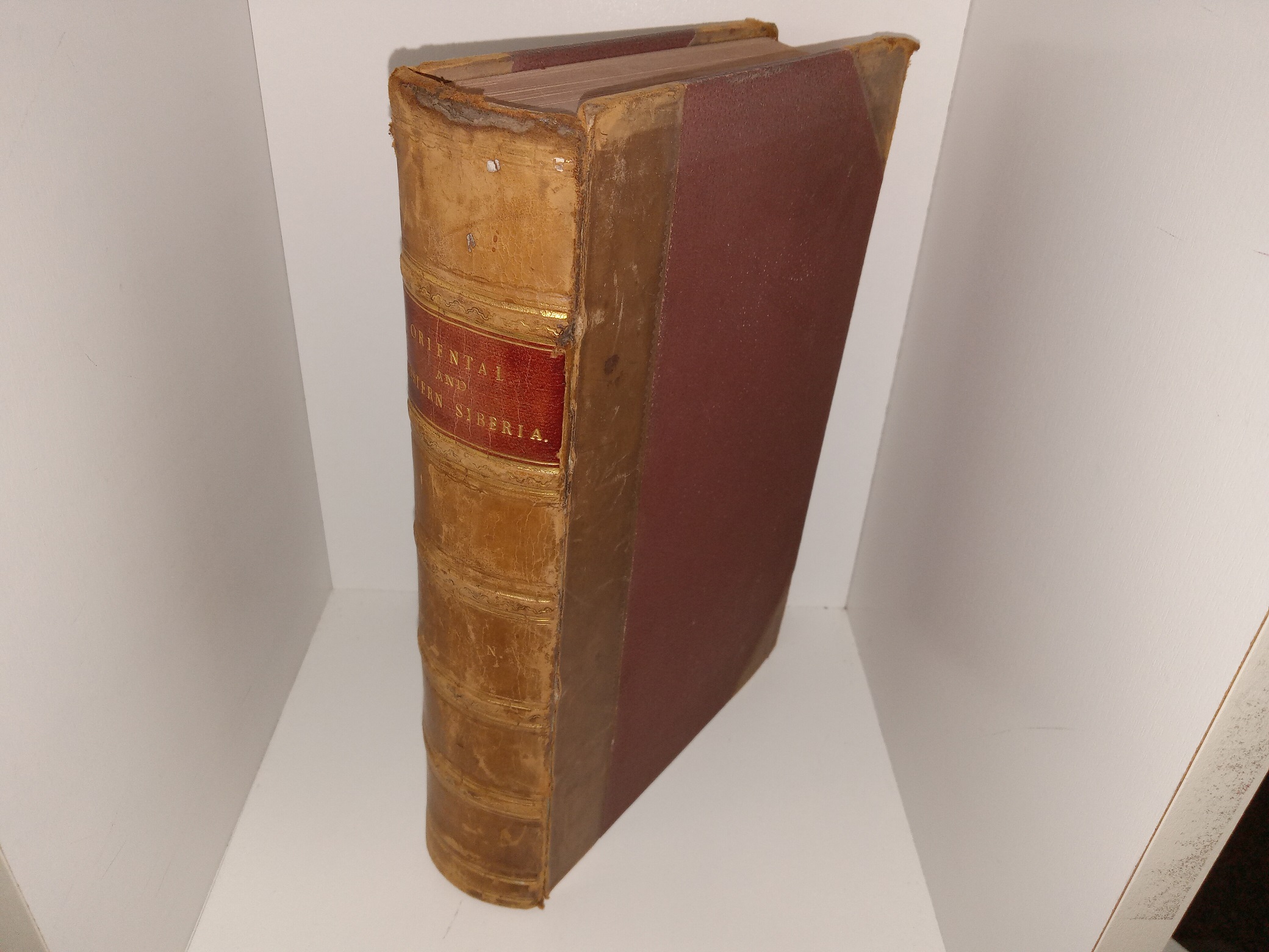 Oriental and Western Siberia (3/4 Leather) (1858) ~ by Thomas Wiltlam Atkinson