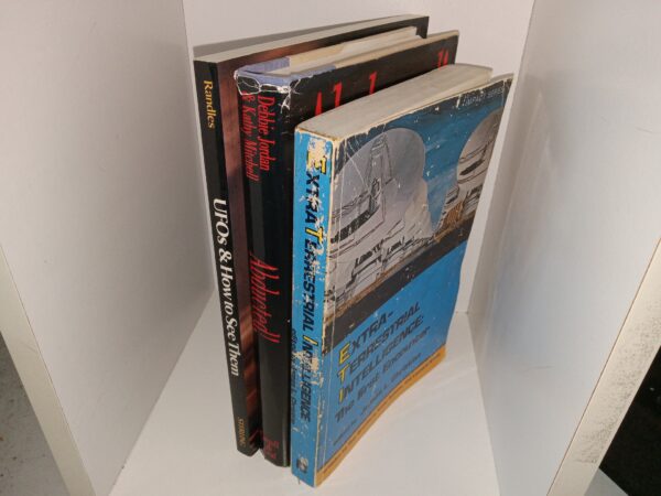 3 Books about Aliens and UFOs: Extra-Terrestrial Intelligence: The First Encounter / Abducted!: The Story of the Intruders Continues… / UFOs & How to See Them (See Details)