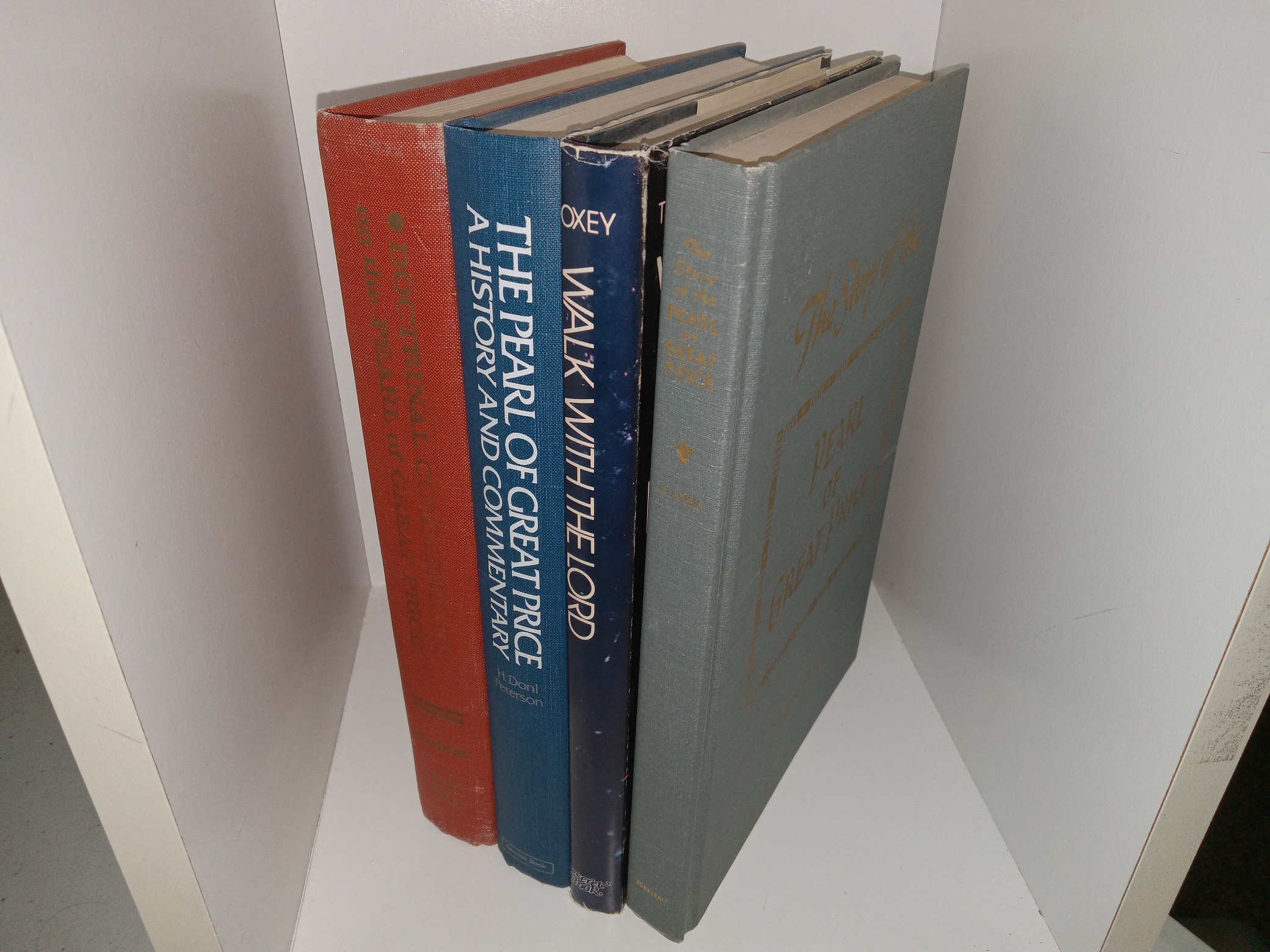 4 Books on the Pearl of Great Price: The Story of the Pearl of Great Price / Walk with the Lord: Teachings of the Pearl of Great Price / The Pearl of Great Price: A History and Commentary / Doctrinal Commentary on the Pearl of Great Price (See Details)