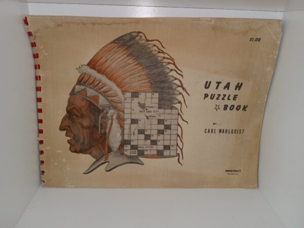 Utah Puzzle Book (1946) ~ by Carl Wahlquist