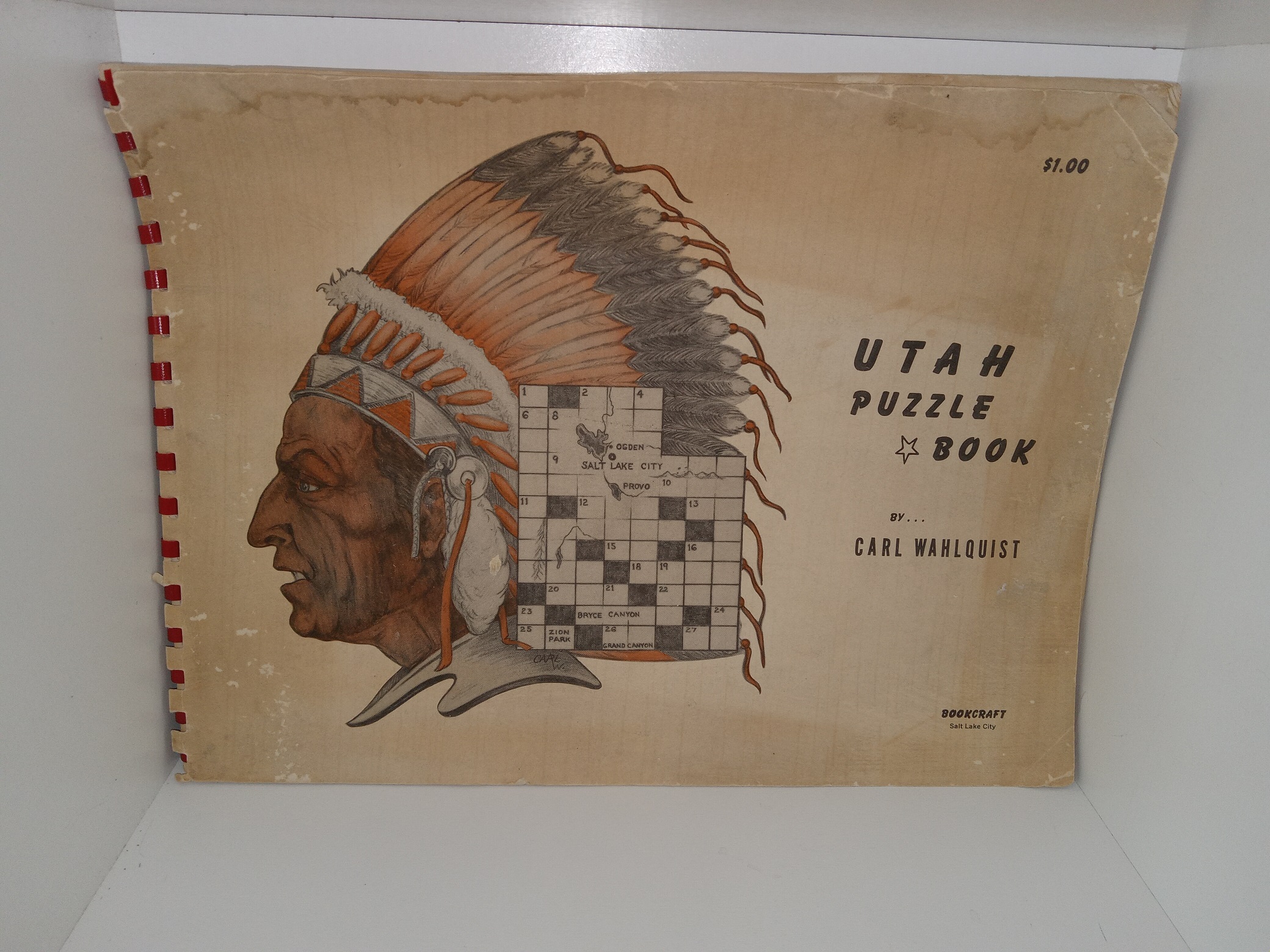 Utah Puzzle Book (1946) ~ by Carl Wahlquist