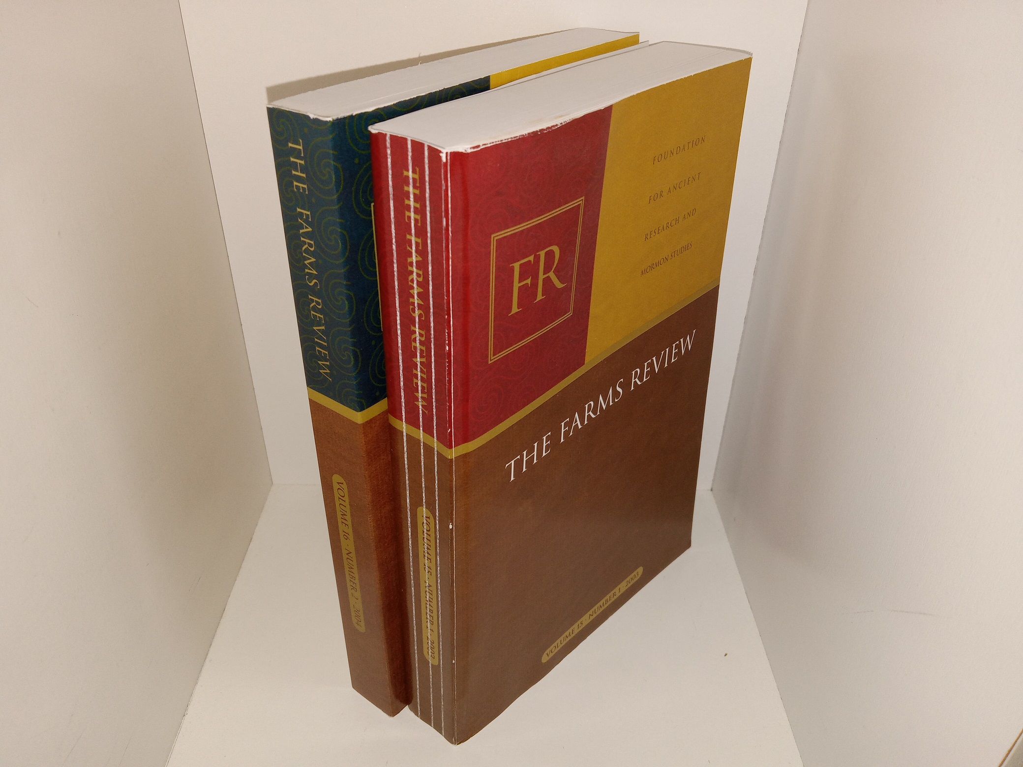 2 Issues of The FARMS Review: Vol. 15, No. 1, 2003 / Vol. 16, No. 2, 2004