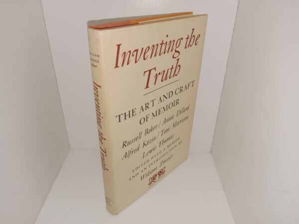 Inventing the Truth: The Art and Craft of Memoir (Signed by LDS Historian Leonard J. Arrington) (1987) ~ by Russell Baker, Annie Dillard, Alfred Kazin, Toni Morrison, and Lewis Thomas, Edited with a Memoir and an Introduction by William Zinsser