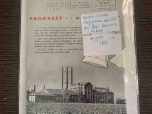 Relief Society Magazine Vol 34 No 6 June, 1947. Owned by President David O McKay