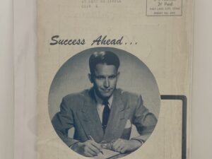 Relief Society Magazine January, 1952. Owned by Elder John A Widtsoe