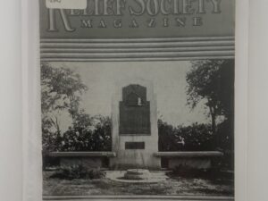 Relief Society Magazine Vol 29 No. 4 April, 1942. Owned by Elder Joseph Merrill