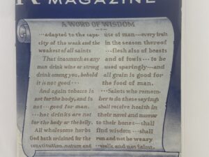 Relief Society Magazine Vol XXVI No. 4 April, 1939. Owned by Joseph Merrill