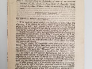 1879 — Gospel Message. Being a Discourse, Giving an Explanation of Some of the Prominent Doctrines of The Church of Jesus Christ of Latter-day Saints — Elder William Budge