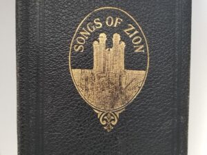 1918 — Songs of Zion — Black Bendable Leather Binding