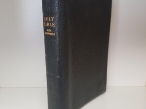 Holy Bible – with References — Bookcraft / Not Oxford — Black Bendable Leather Binding — LDS