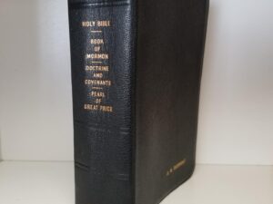 1968 — Quadruple Combination — Black Bendable Leather Binding
