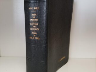 1968 --- Quadruple Combination --- Black Bendable Leather Binding