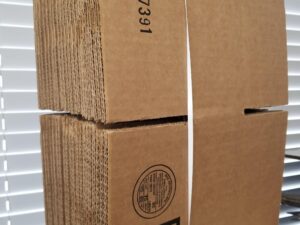 Shipping Boxes Bundle — 8″ x 8 ” x 3″ — Bundle of 25 Boxes — [$1.49 per box, with cheap shipping]