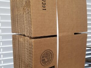Shipping Boxes Bundle — 8″ x 8 ” x 3″ — Bundle of 25 Boxes — [$1.49 per box, with cheap shipping]