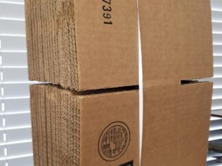 Shipping Boxes Bundle — 8″ x 8 ” x 3″ — Bundle of 25 Boxes — [$1.49 per box, with cheap shipping]
