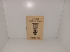 Boy Scout Service Record Book (Unknown Publishing Date) ~ Unknown Author