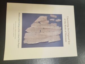 Uncovering the Original Text of the Book of Mormon:: History and Findings of the Critical Text Project (Paperback, 2002)