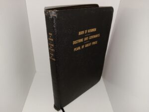 LDS, Black Leather Triple Combination (1950)