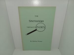 The Sherlockian Triviality Index (1985) ~ by Sheldon Wesson