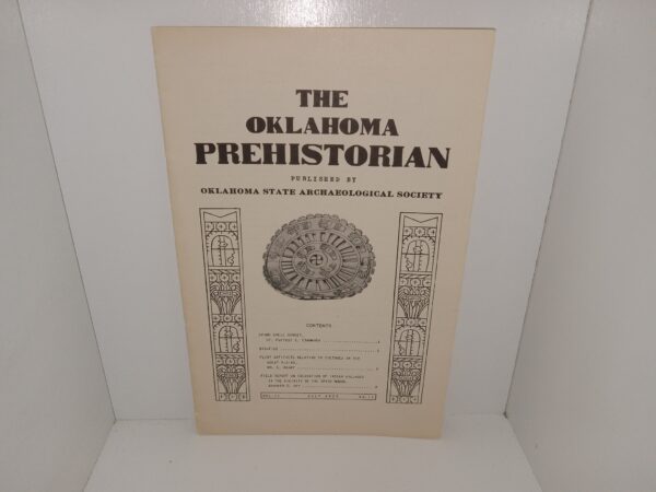 The Oklahoma Prehistorian: Vol. 2, No. 2, July 1939 (1939)