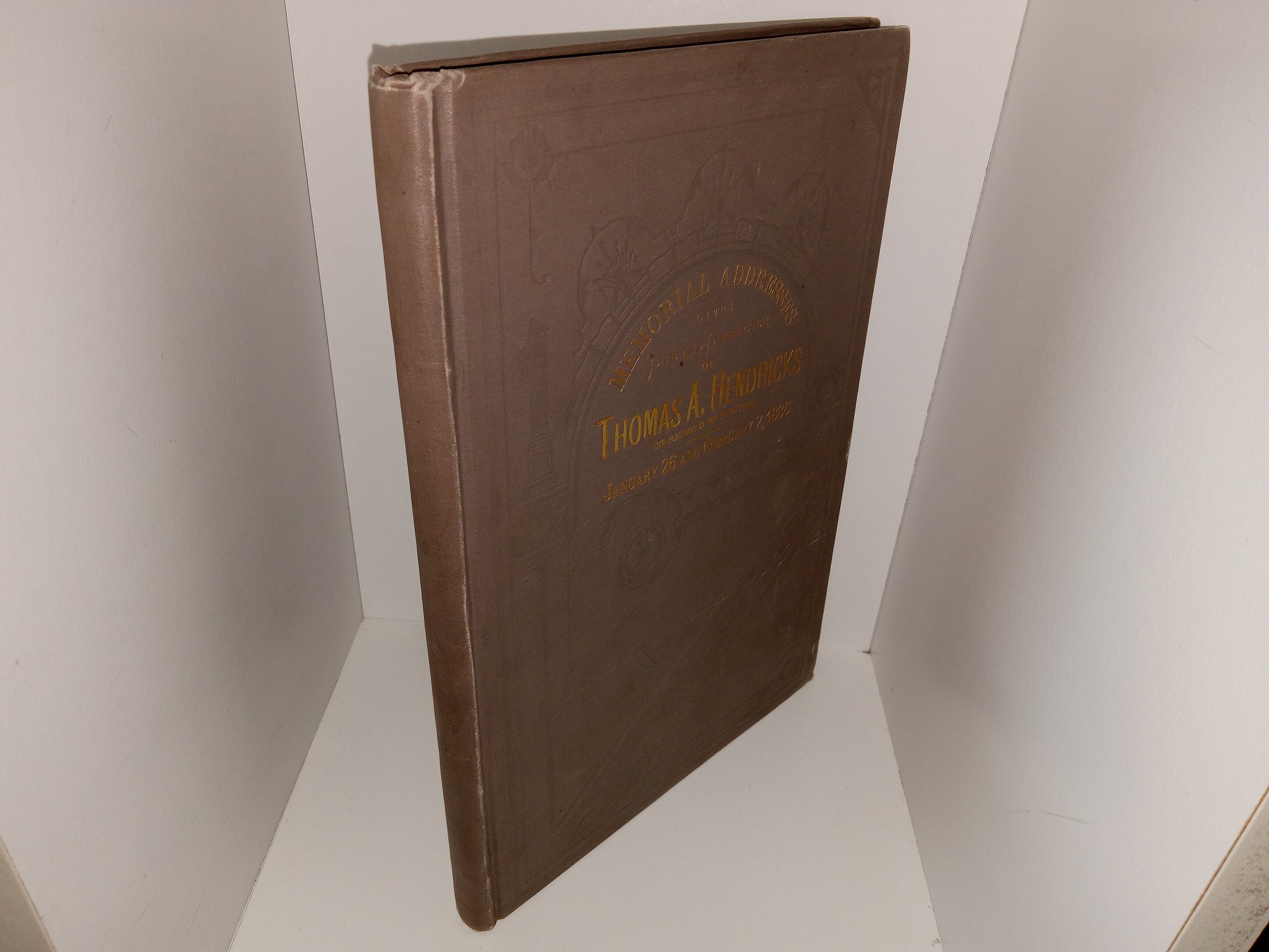 Memorial Addresses on the Life and Character of Thomas A. Hendricks, Vice-President of the United States (1886) ~ Unknown Author