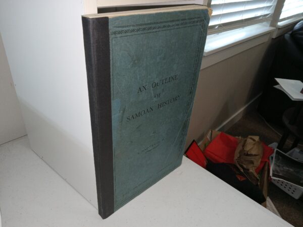 An Outline of Samoan History (Ex-Library) (1958) ~ by S. Masterman, M.A.