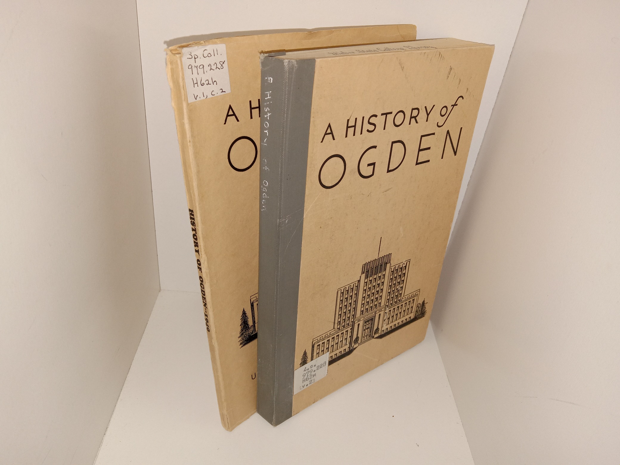 A History of Ogden 2 Vol. Set (Ex-Library) (1940, 1962) ~ Unknown Author