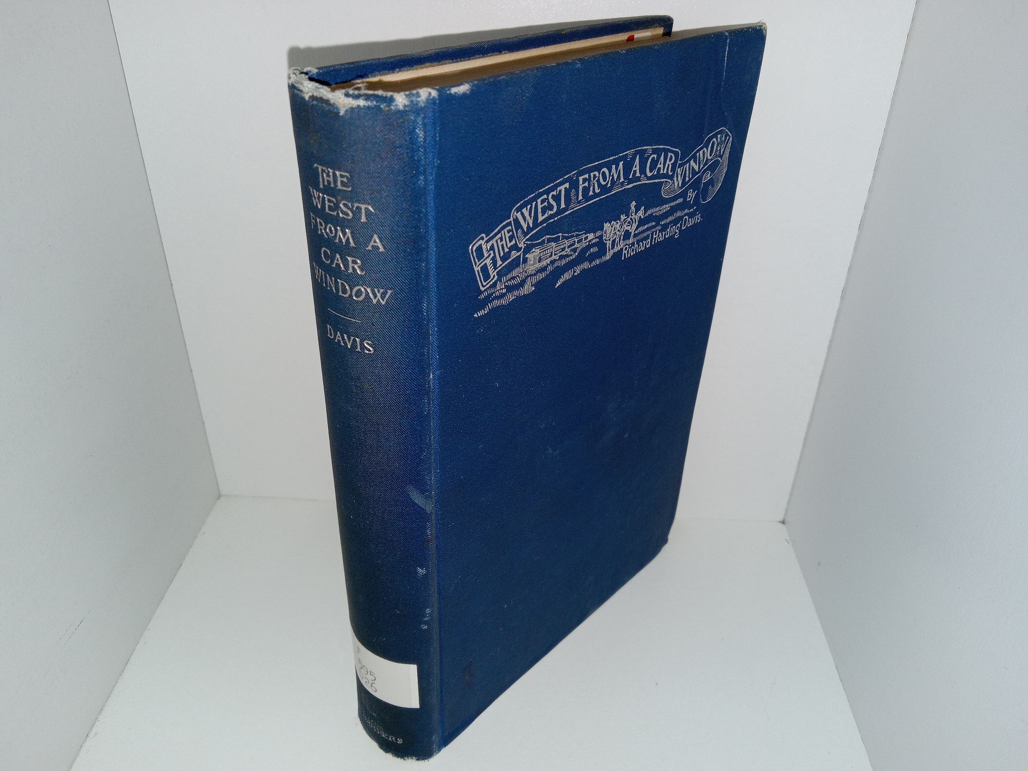 The West from a Car Window (Ex-Library) (1892) ~ by Richard Harding Davis
