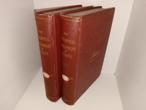 The Intellectual Development of Europe 2 Vol. Set (1878) ~ by John William Draper, M.D., LL.D.