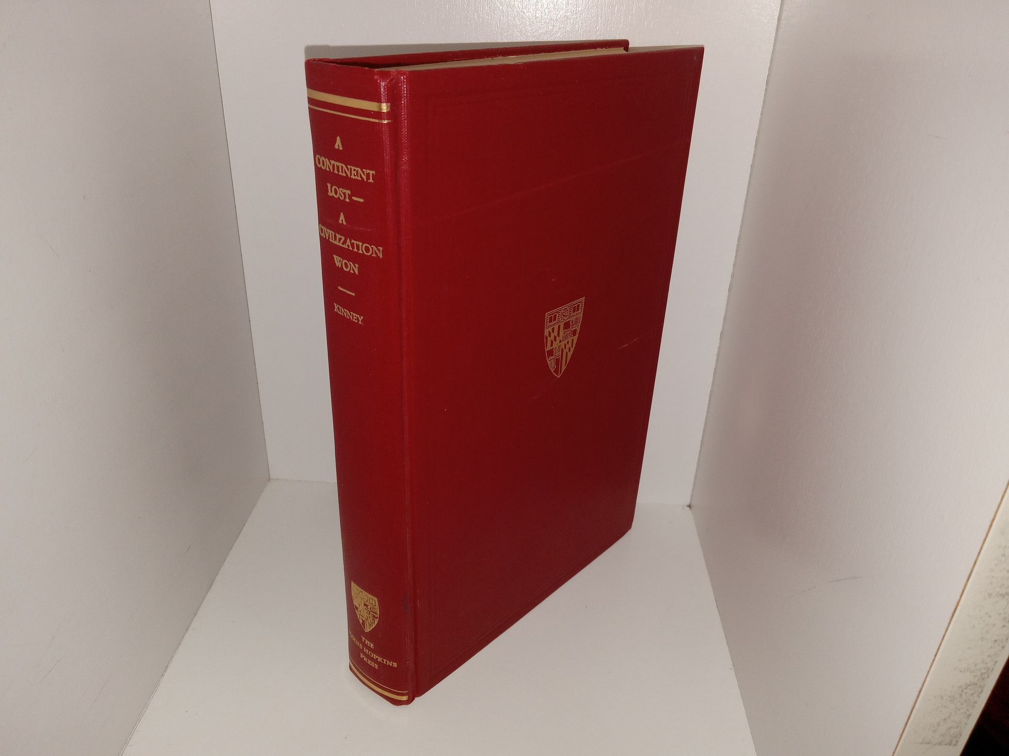 A Continent Lost—A Civilization Won (1937) ~ by J. P. Kinney, A. B., LL. B., M. F.
