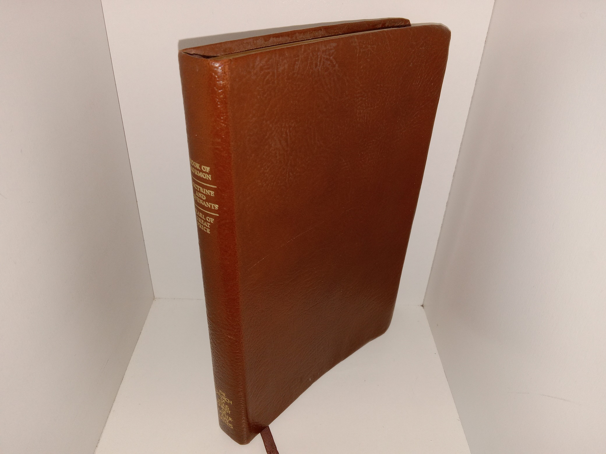 LDS, Brown Leather Triple Combination (1977)