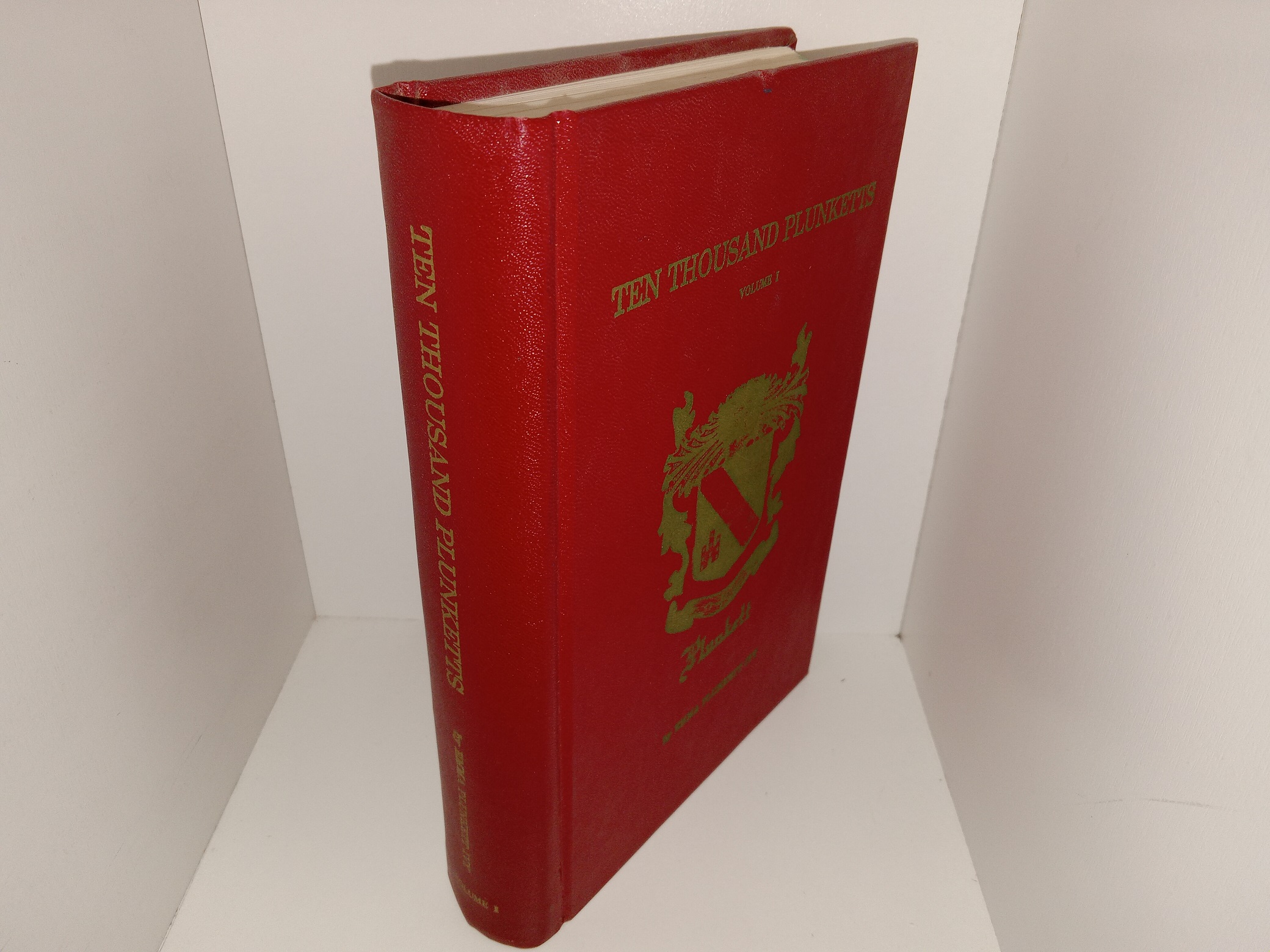 Ten Thousand Plunketts: Vol. 1 (Signed by the Author) (1974) ~ by Emma Plunkett Ivy