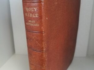 Holy Bible with Ready References — Brown Bendable Leather Binding — Missionary Edition — Code: 50 B 77