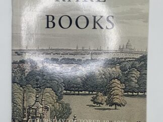 Rare Books auction Thursday, October 19, 1995 – Swann Galleries